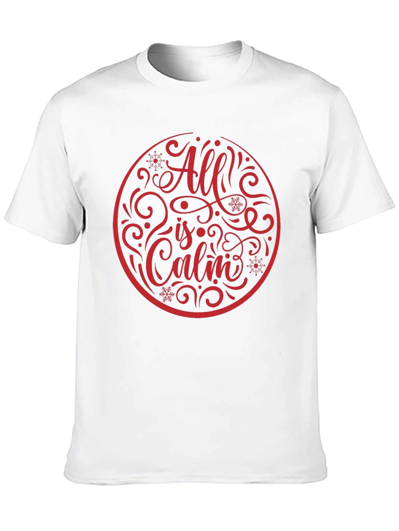 All is Calm Crew Neck T-Shirt