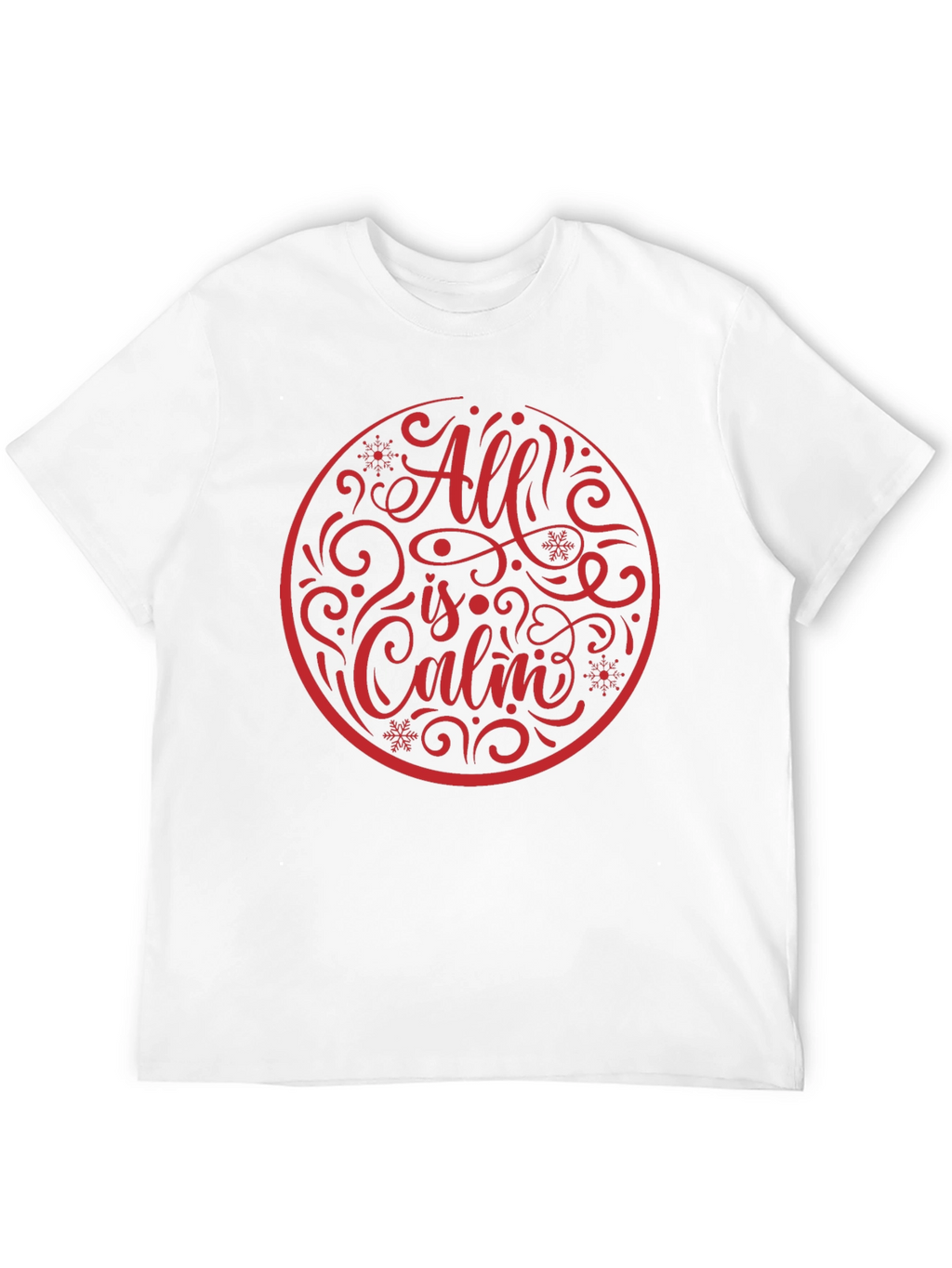 All is Calm Crew Neck T-Shirt
