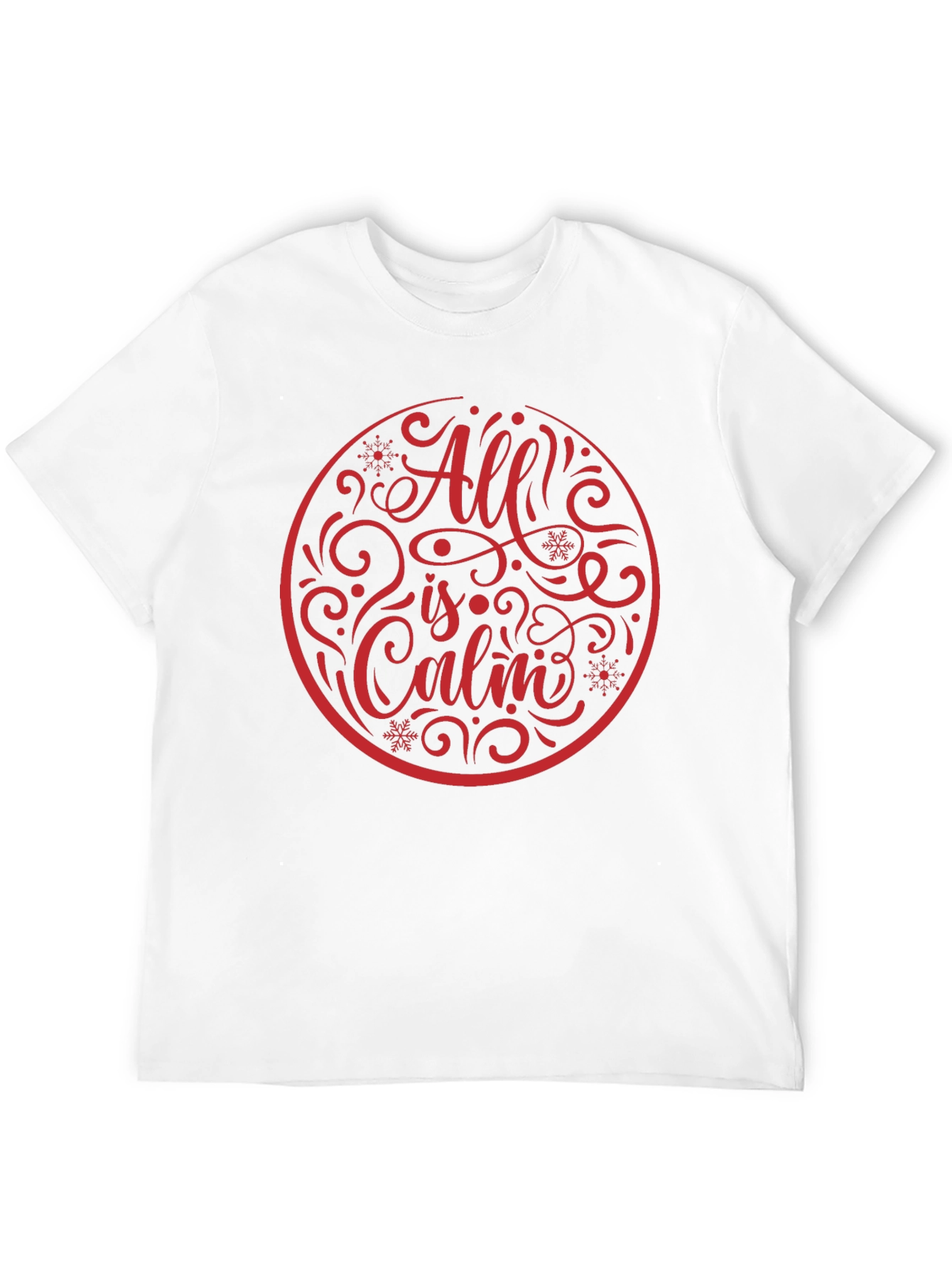 All is Calm Crew Neck T-Shirt