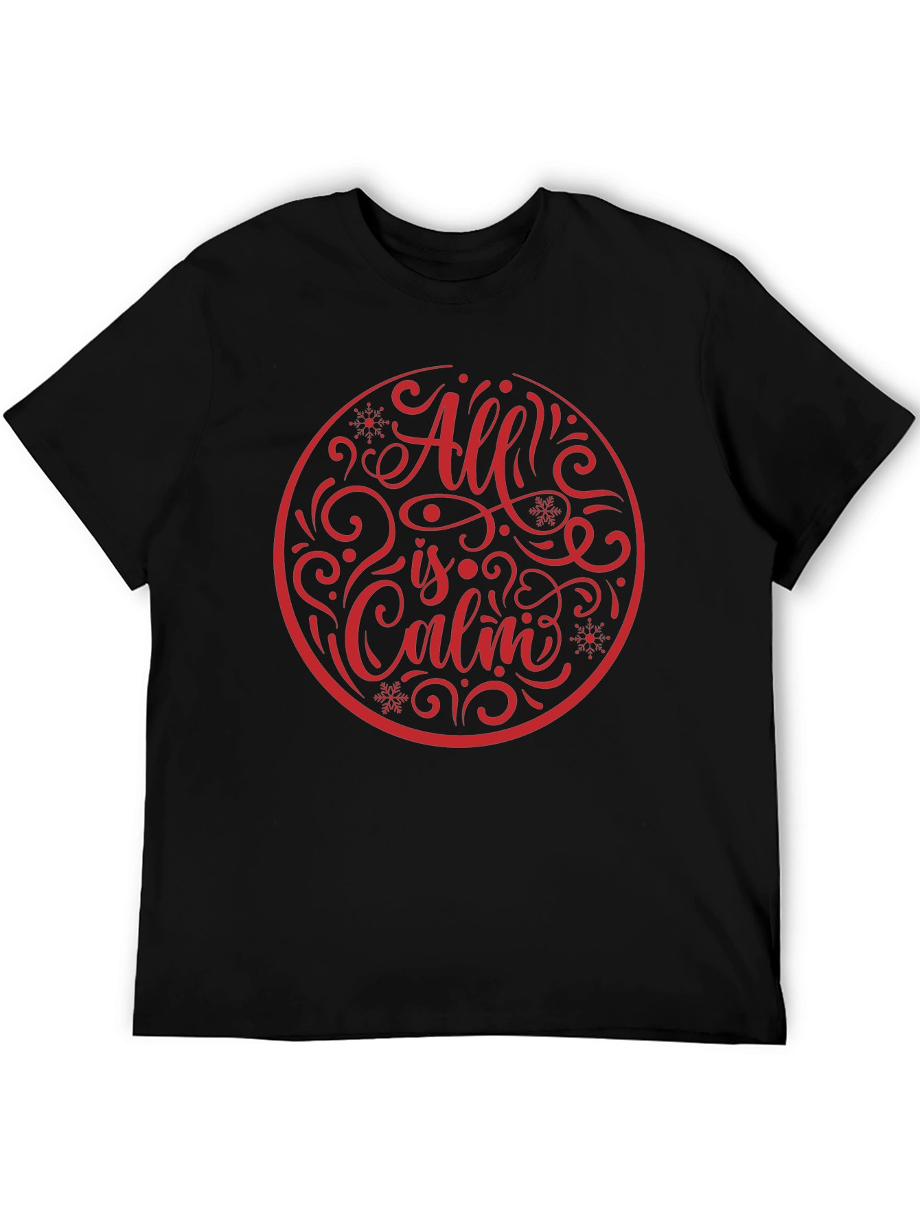 All is Calm Crew Neck T-Shirt