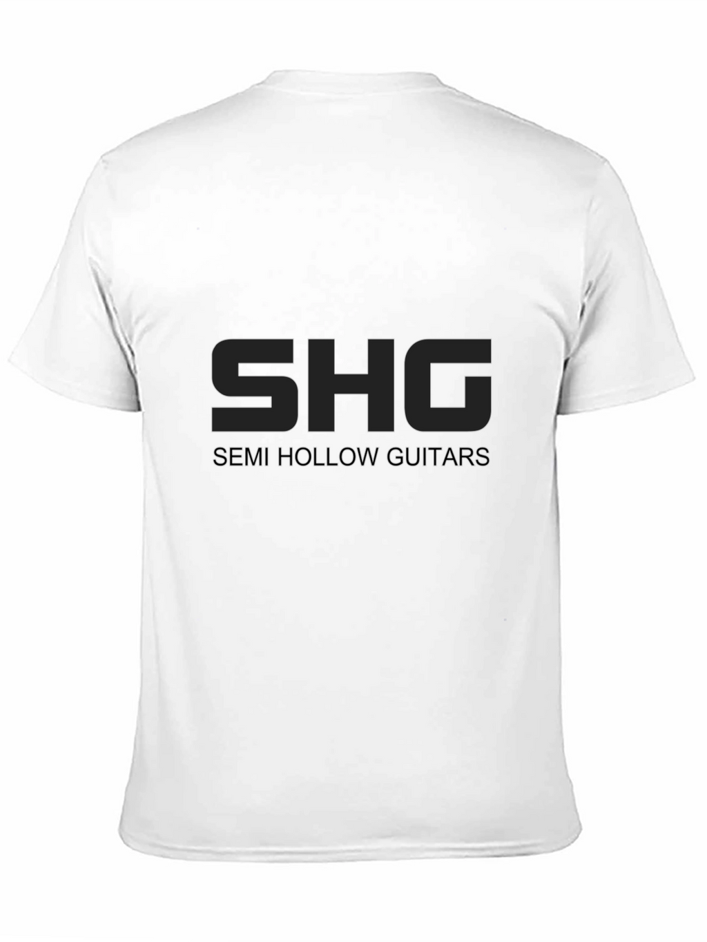 SHG Semi Hollow Guitars Black T-Shirt