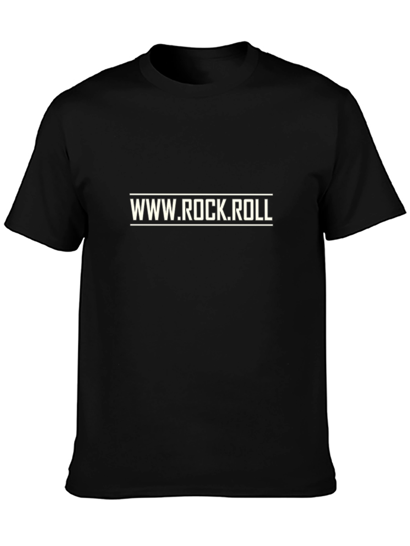 Rock and Roll Black T-Shirt