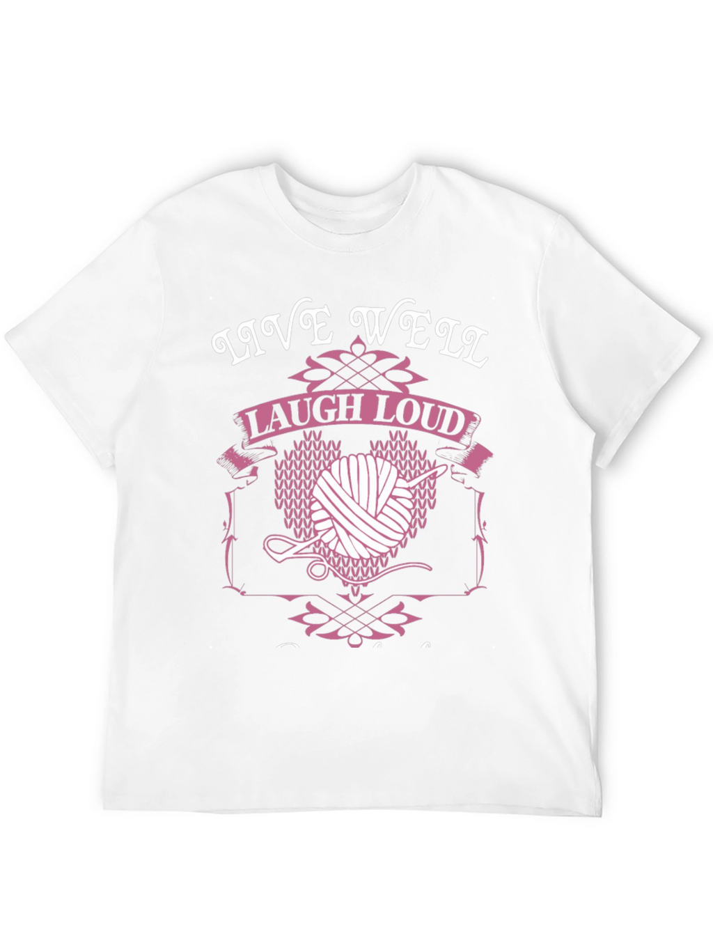 Live Well Laugh Loud Knit T-Shirt