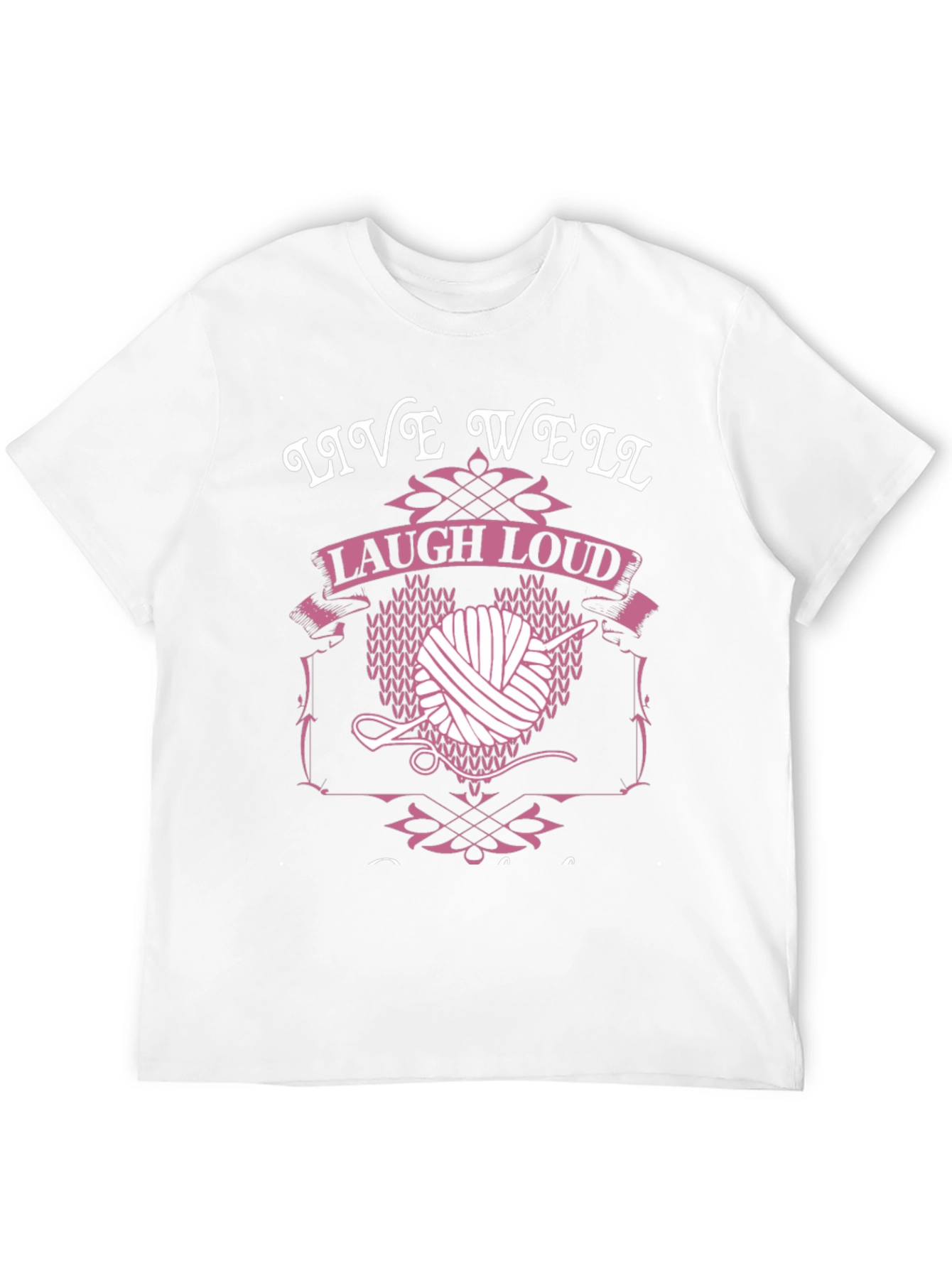 Live Well Laugh Loud Knit T-Shirt