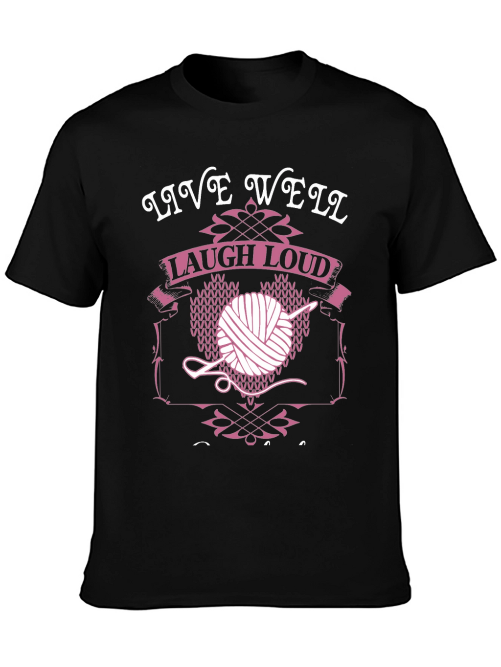 Live Well Laugh Loud Knit T-Shirt