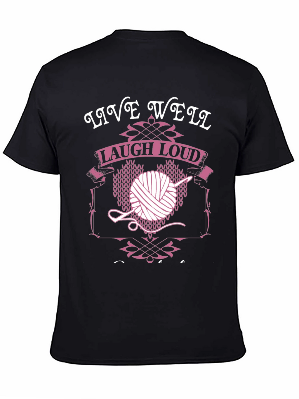 Live Well Laugh Loud Knit T-Shirt
