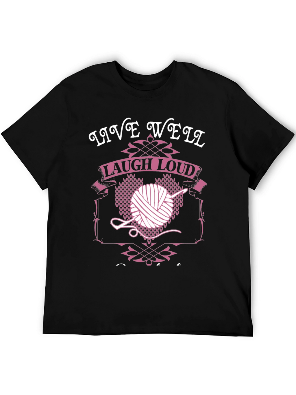 Live Well Laugh Loud Knit T-Shirt