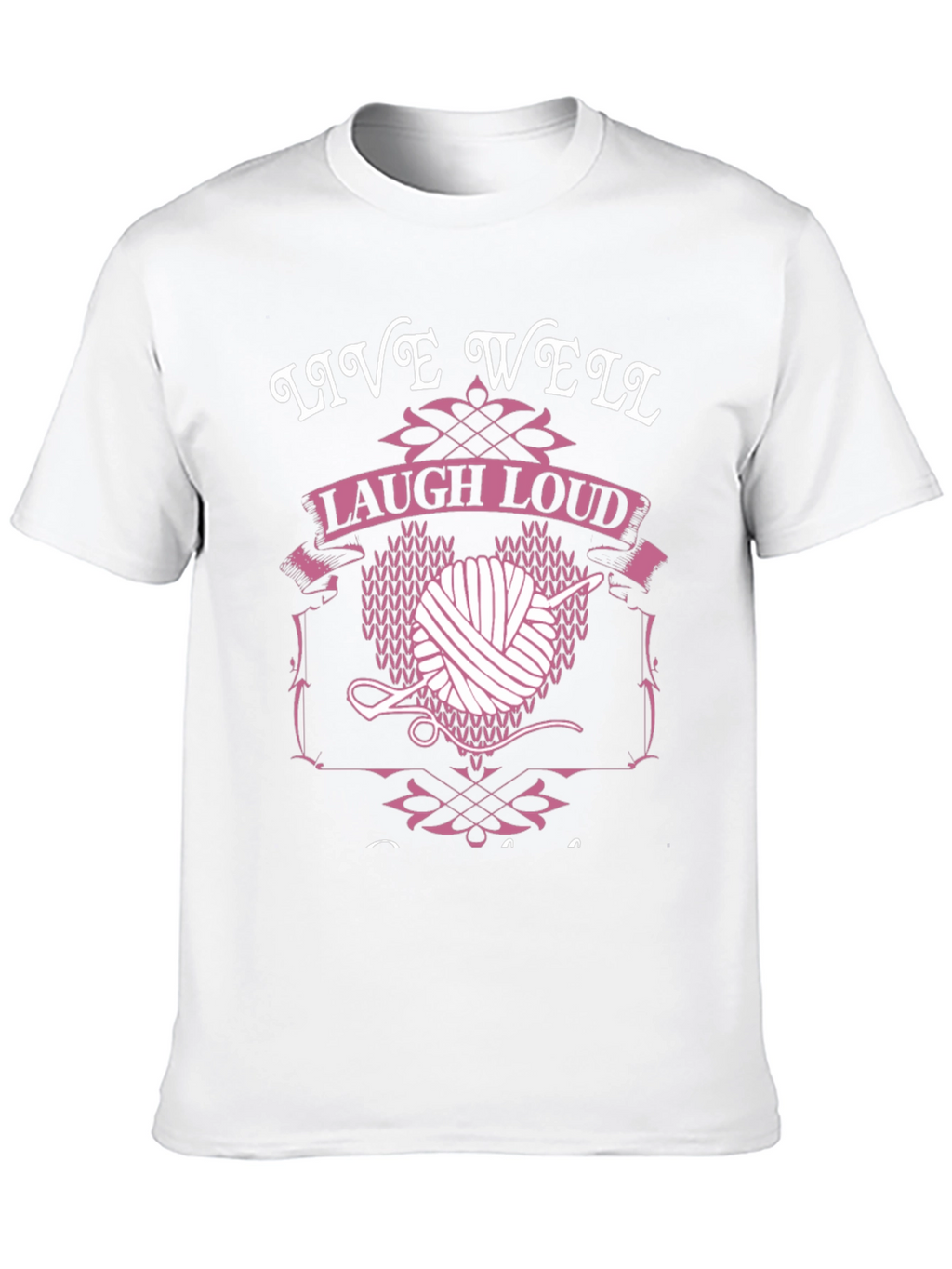 Live Well Laugh Loud Knit T-Shirt
