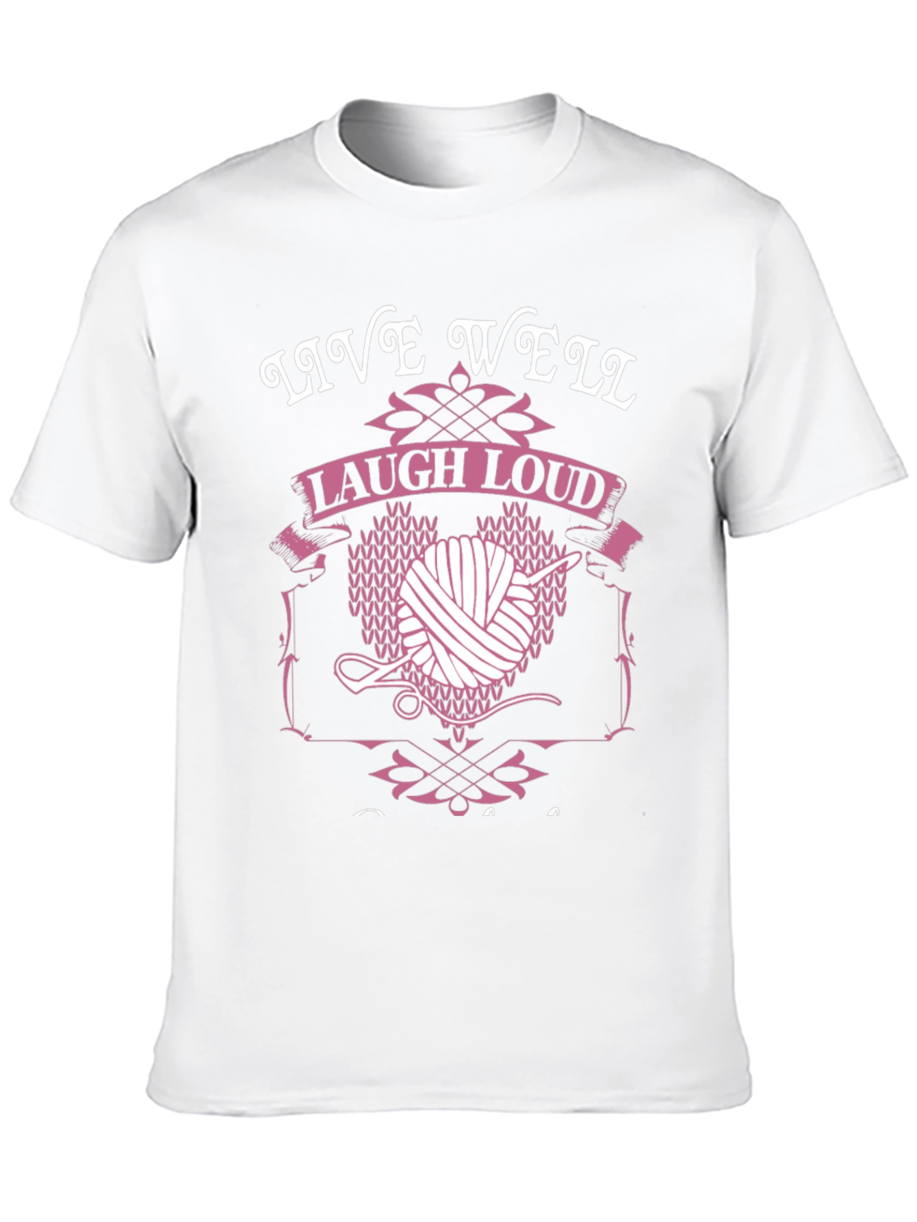 Live Well Laugh Loud Knit T-Shirt