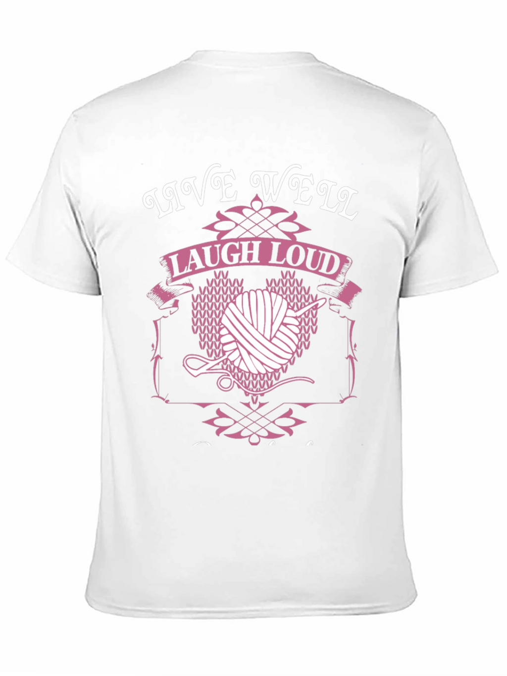 Live Well Laugh Loud Knit T-Shirt
