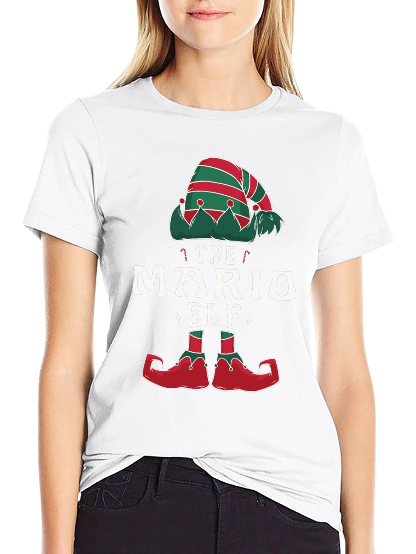 Mario Elf Christmas T-Shirt