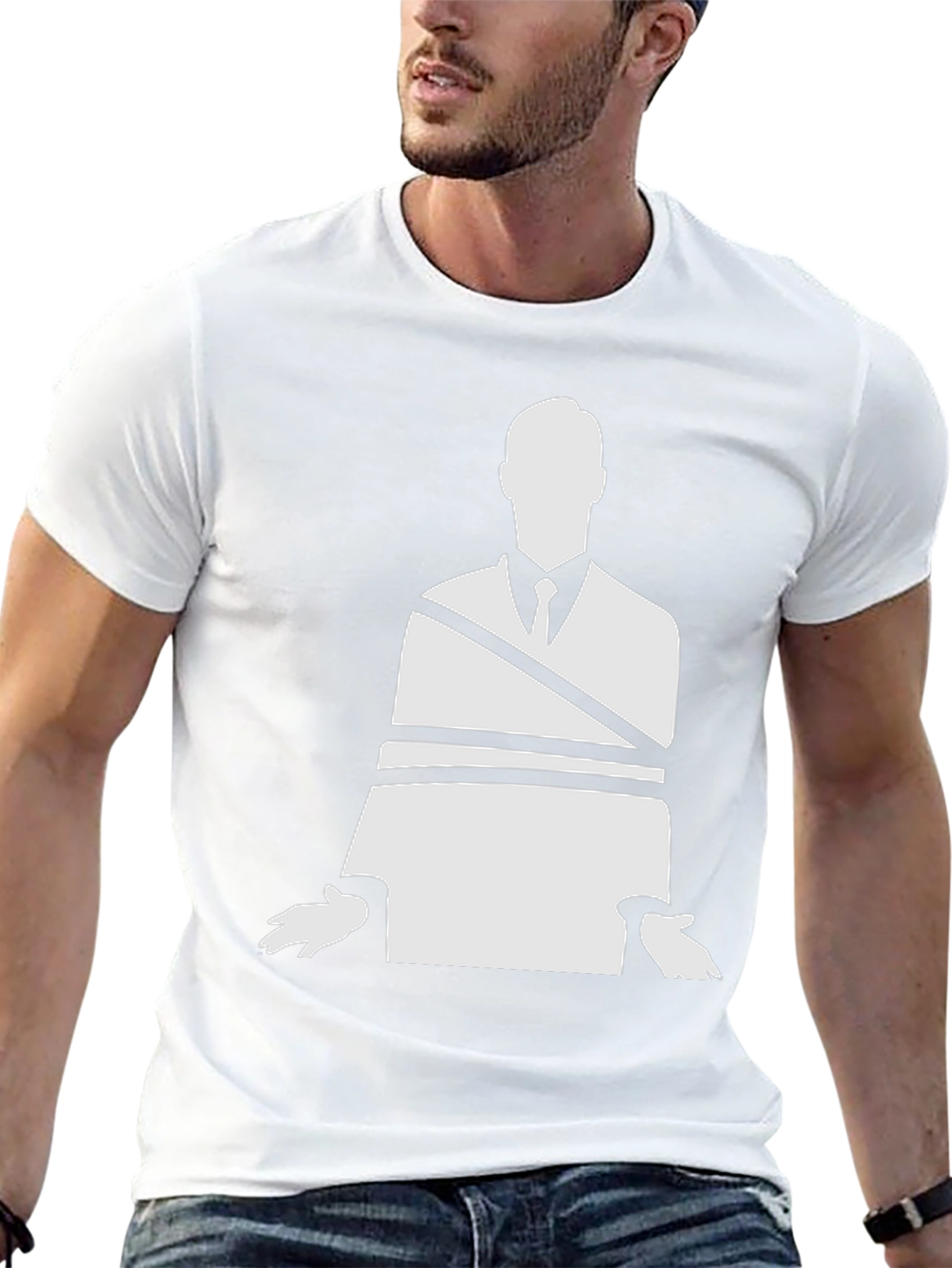 Boundless Silhouette Graphic Tee - Black