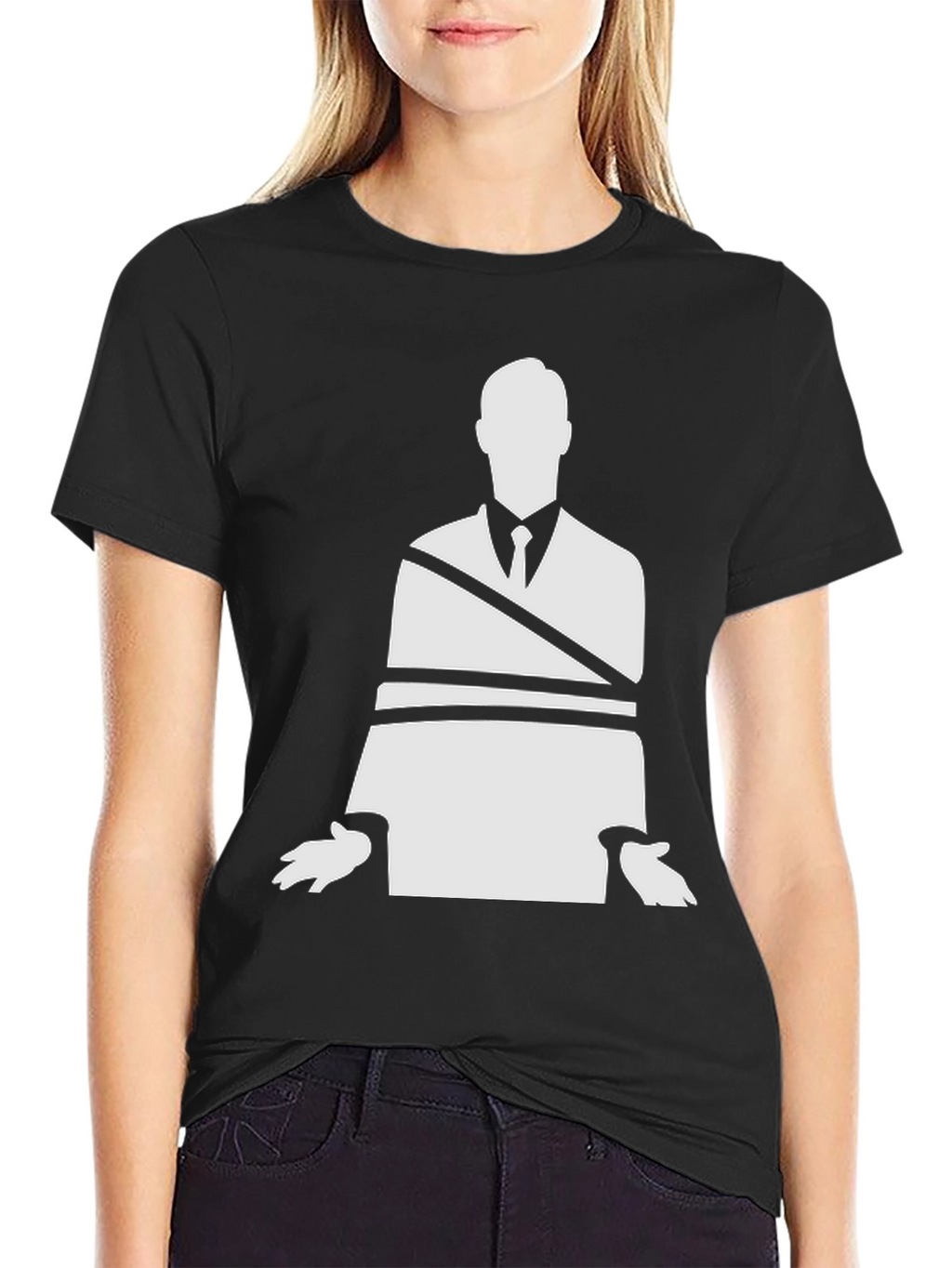 Boundless Silhouette Graphic Tee - Black