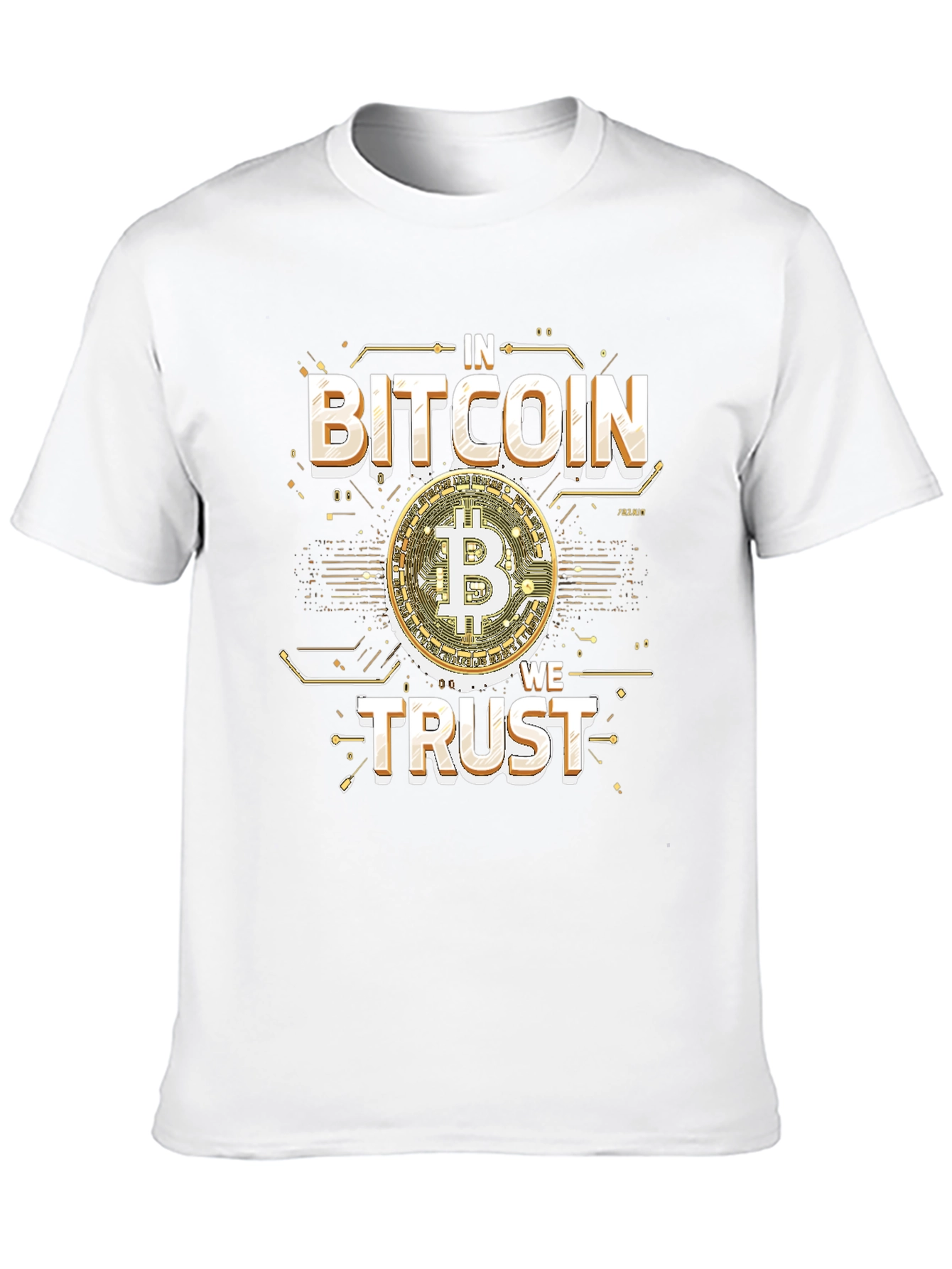 Bitcoin T-Shirt - Crypto In We Trust