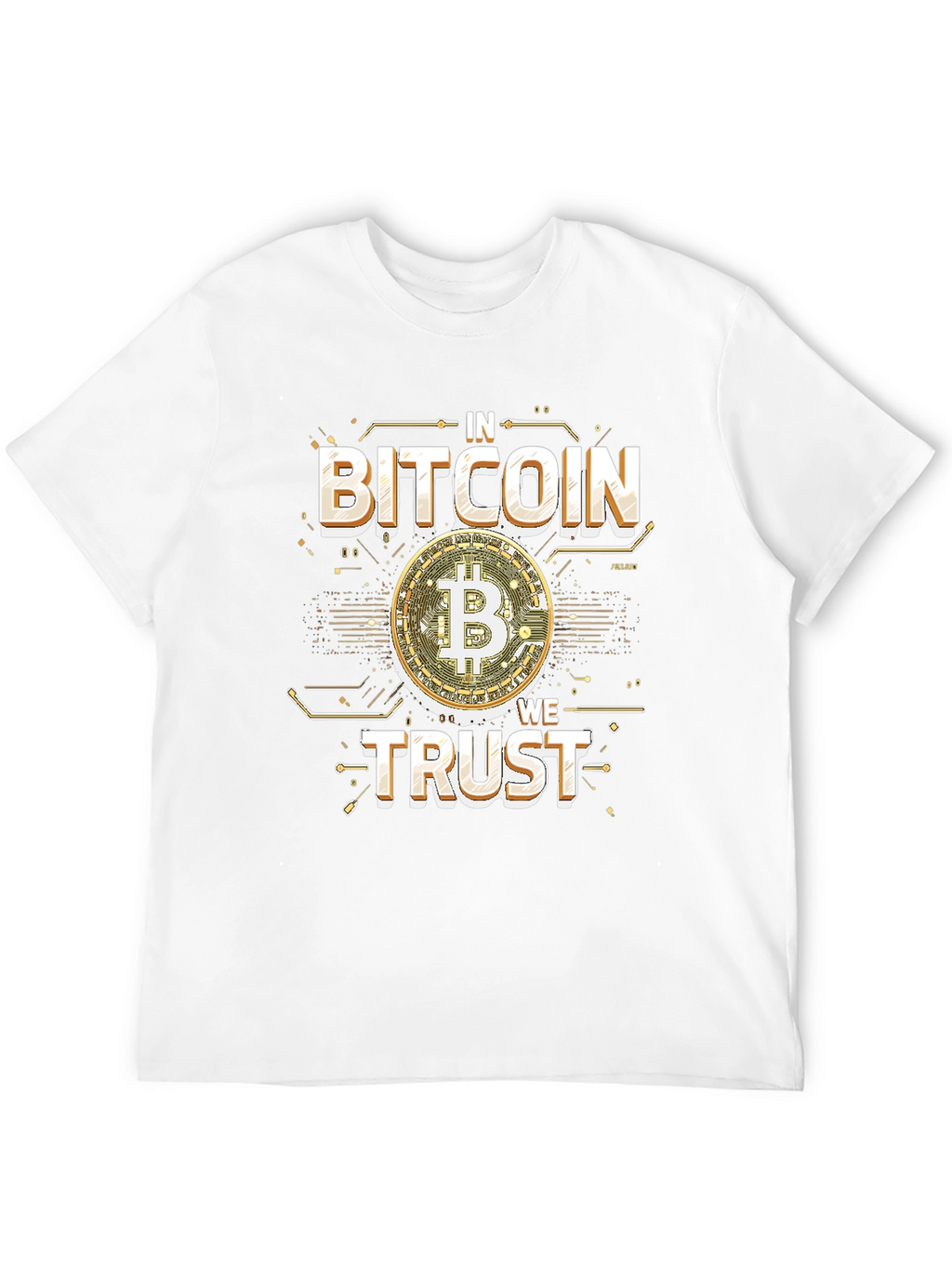 Bitcoin T-Shirt - Crypto In We Trust