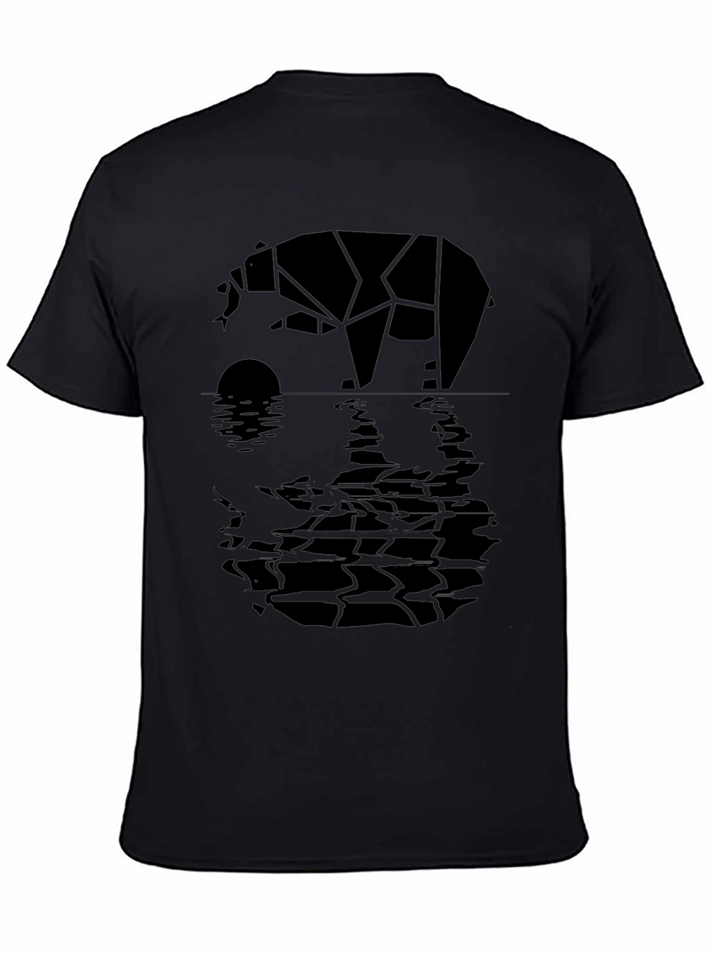 Geometric Bear Graphic Tee