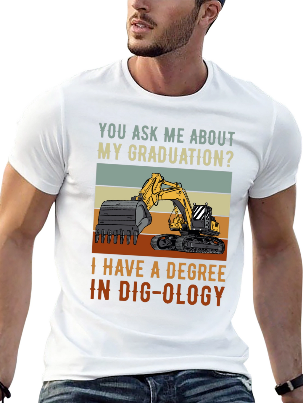 Dig-ology Degree T-Shirt - Funny Construction Gift