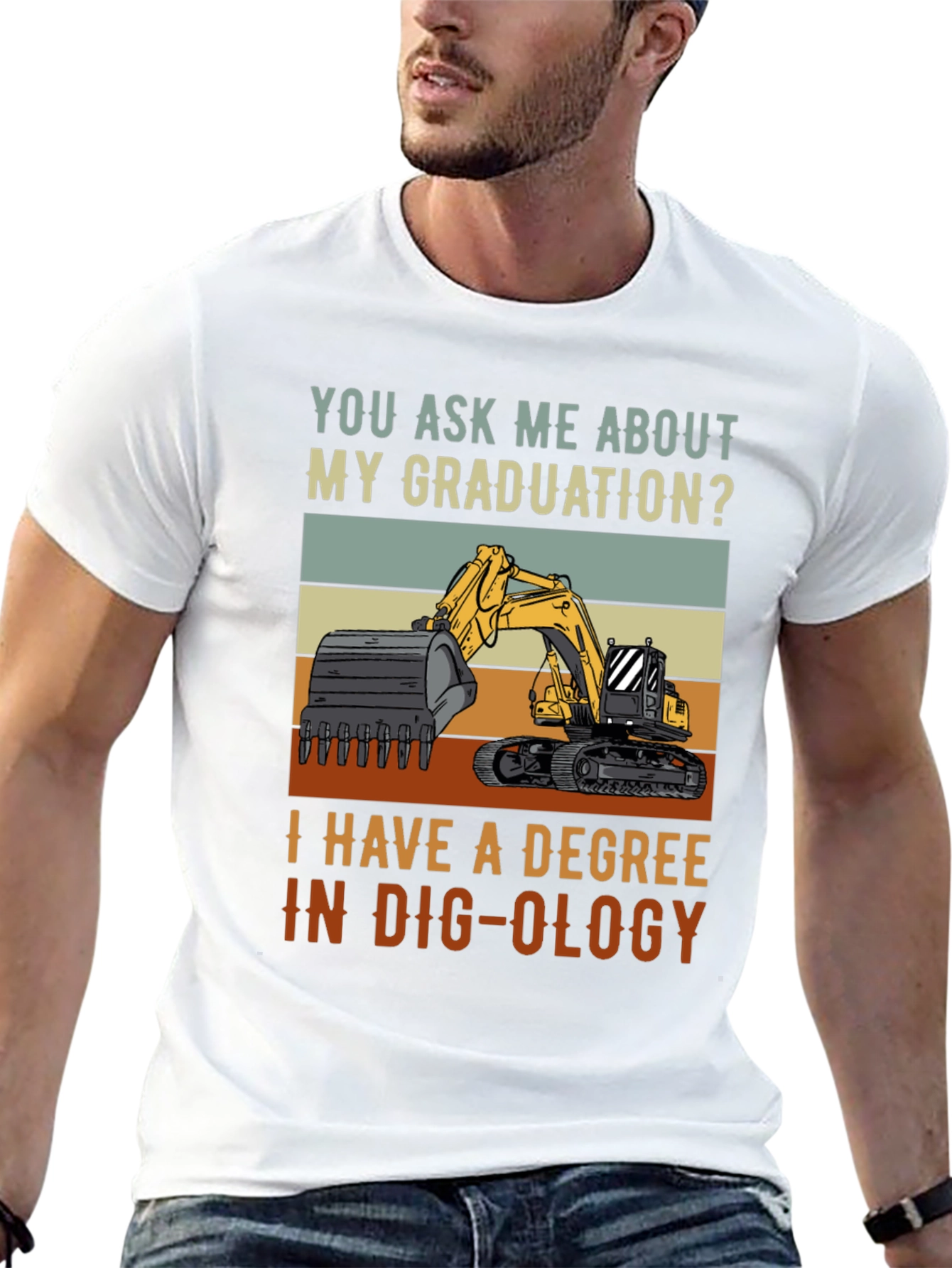 Dig-ology Degree T-Shirt - Funny Construction Gift