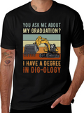 Dig-ology Degree T-Shirt - Funny Construction Gift