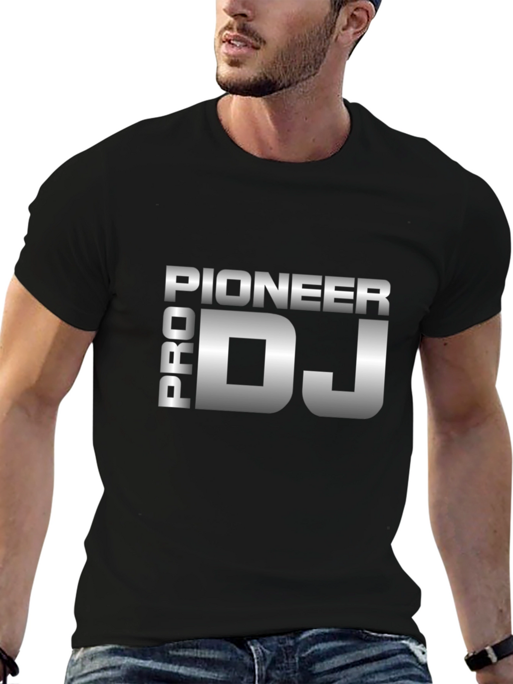 Pioneer Pro DJ Black T-Shirt