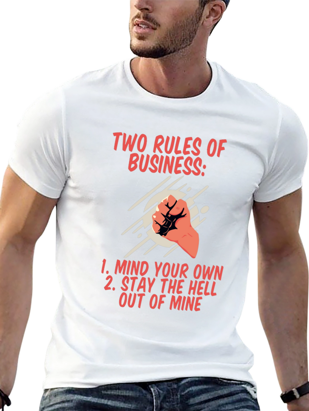 Two Rules of Business Graphic T-Shirt