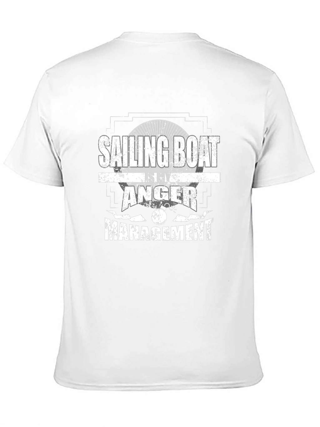 Sailing Boat Anger Management T-Shirt