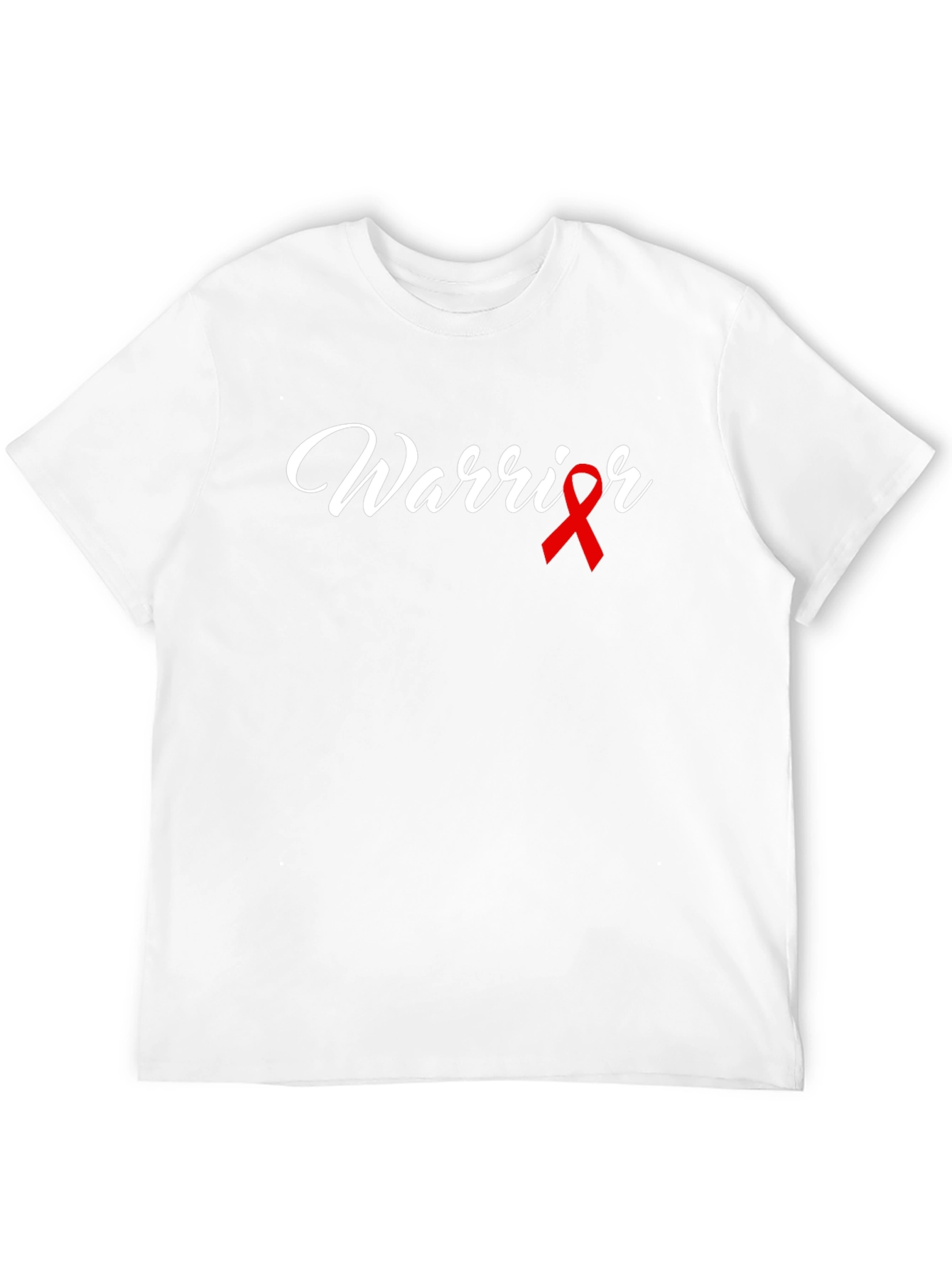 Warrior Ribbon Graphic Tee - Black