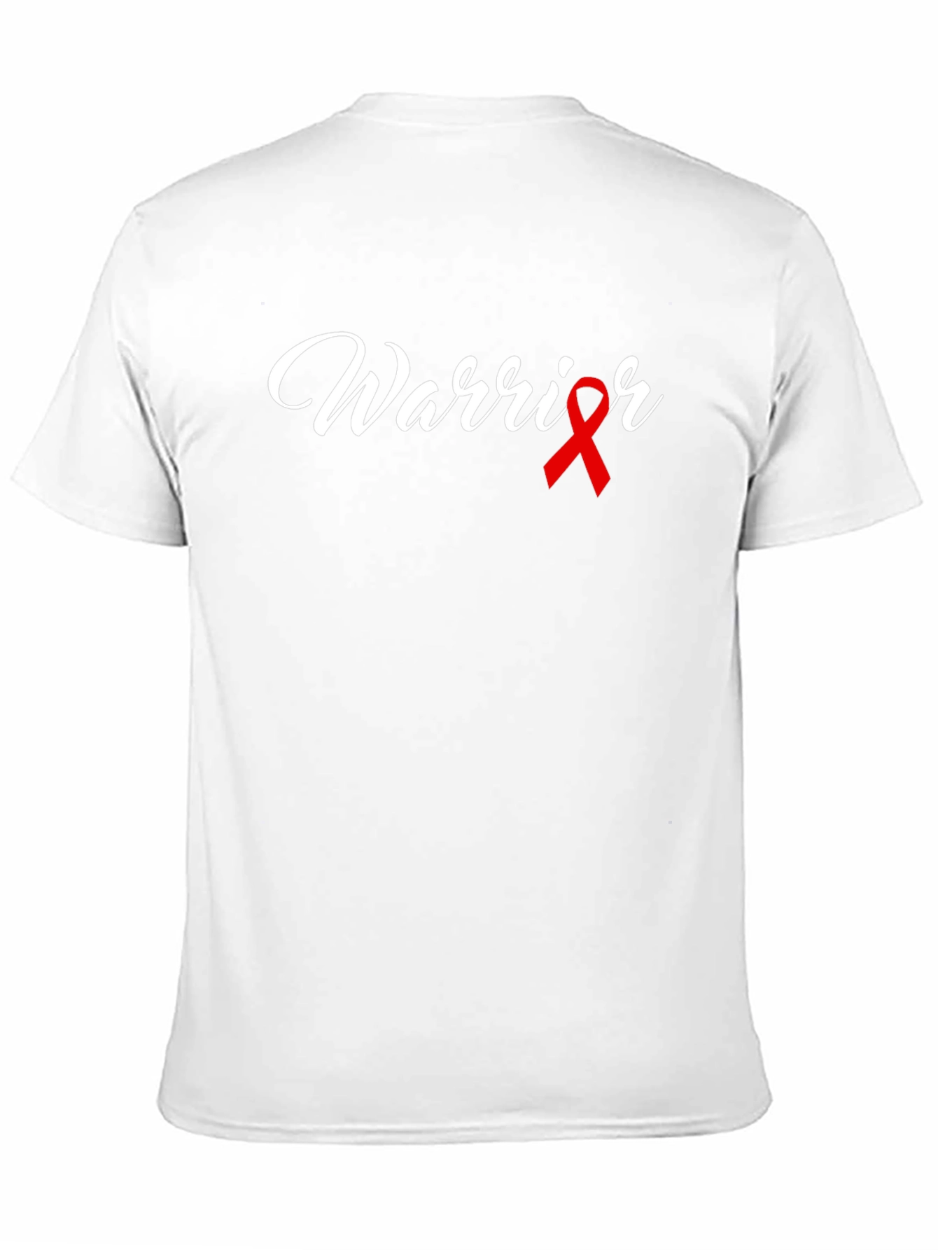 Warrior Ribbon Graphic Tee - Black