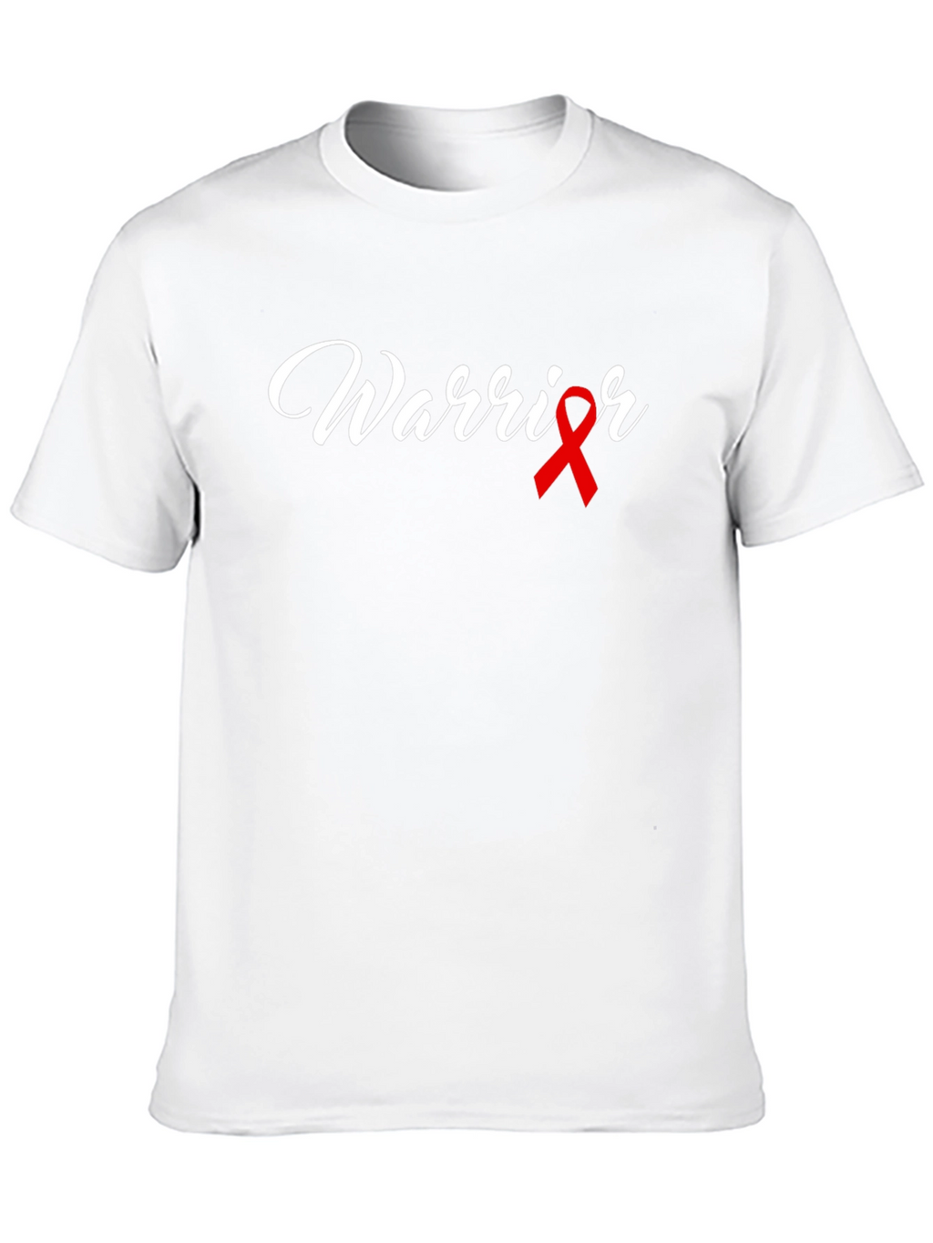 Warrior Ribbon Graphic Tee - Black