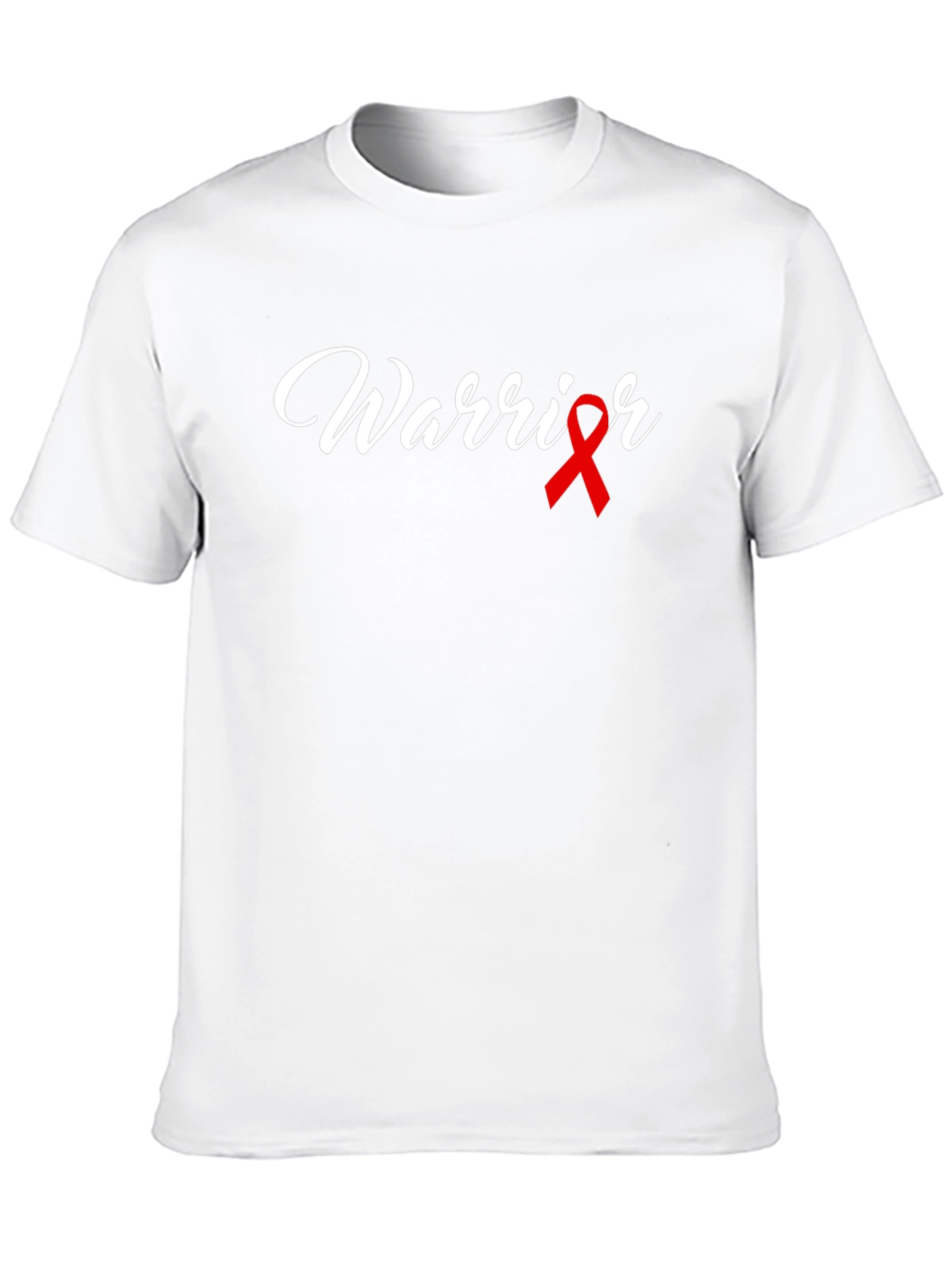 Warrior Ribbon Graphic Tee - Black
