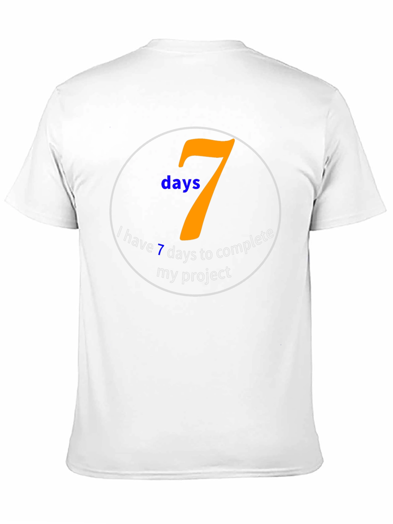 7 Days Project Deadline T-Shirt