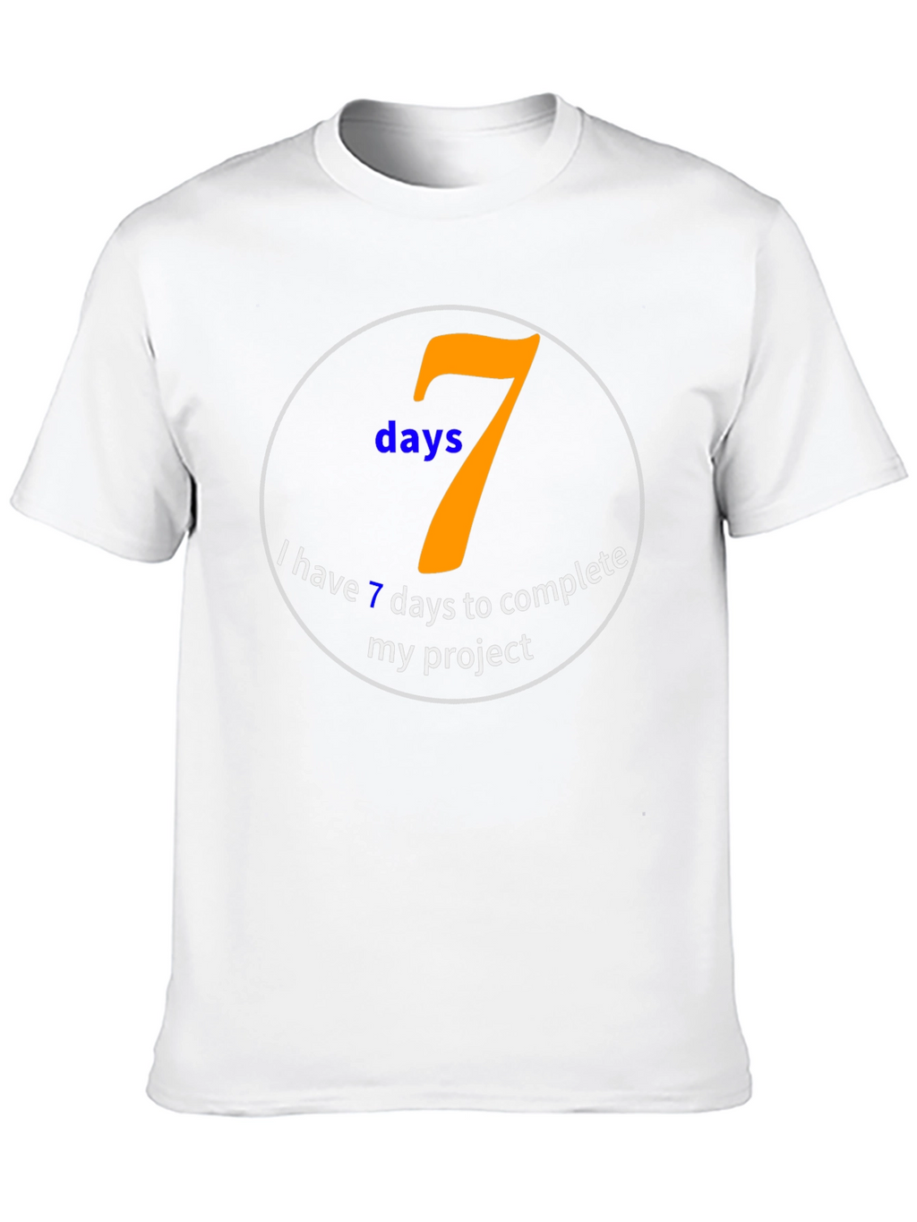 7 Days Project Deadline T-Shirt
