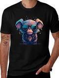 Cool Pup Tee: Stylish Dog Graphic T-Shirt