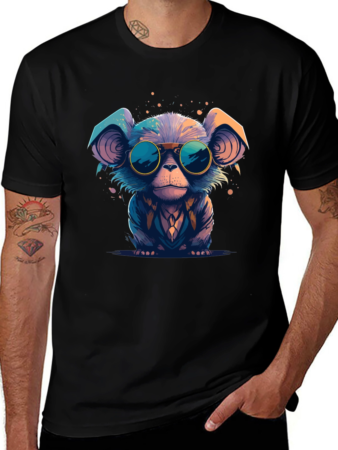 Cool Pup Tee: Stylish Dog Graphic T-Shirt