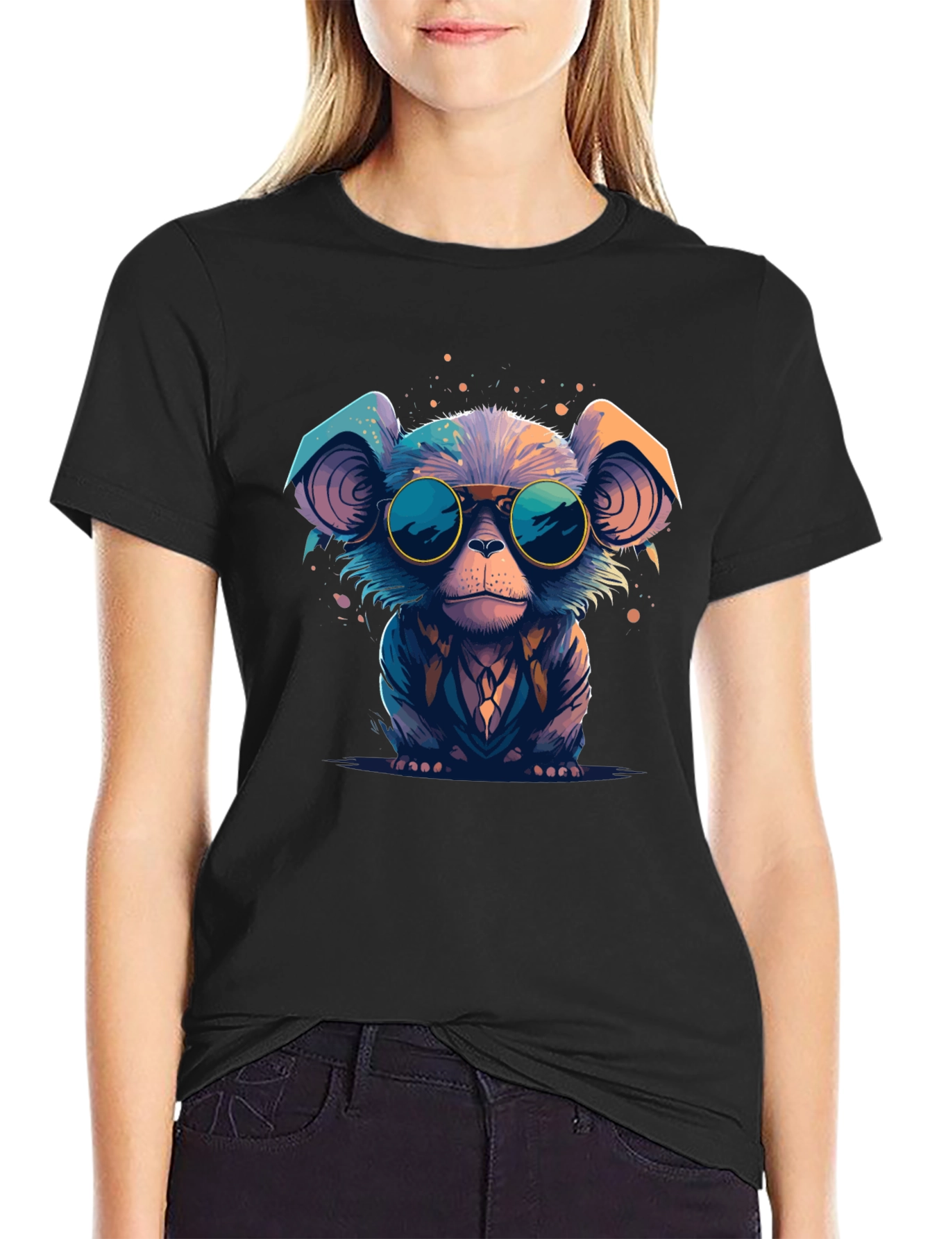 Cool Pup Tee: Stylish Dog Graphic T-Shirt