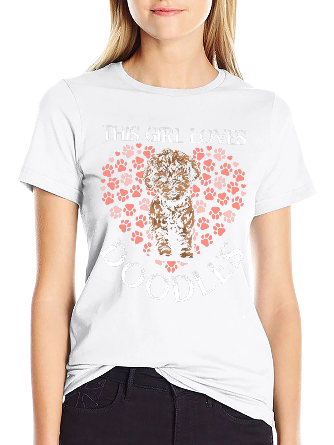 This Girl Loves Doodles Graphic Tee