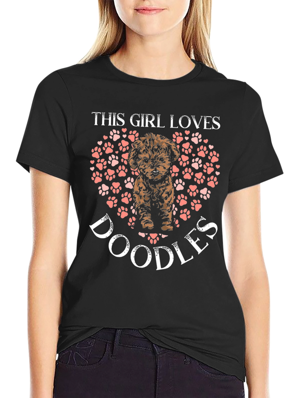 This Girl Loves Doodles Graphic Tee