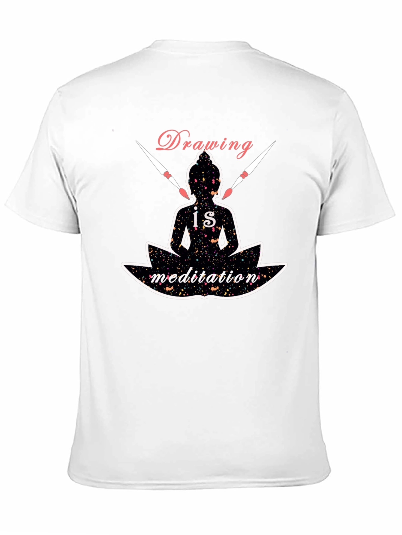 Drawing is Meditation Graphic Tee