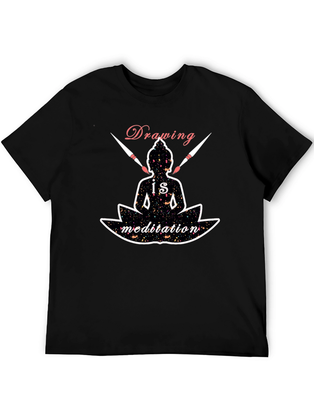 Drawing is Meditation Graphic Tee