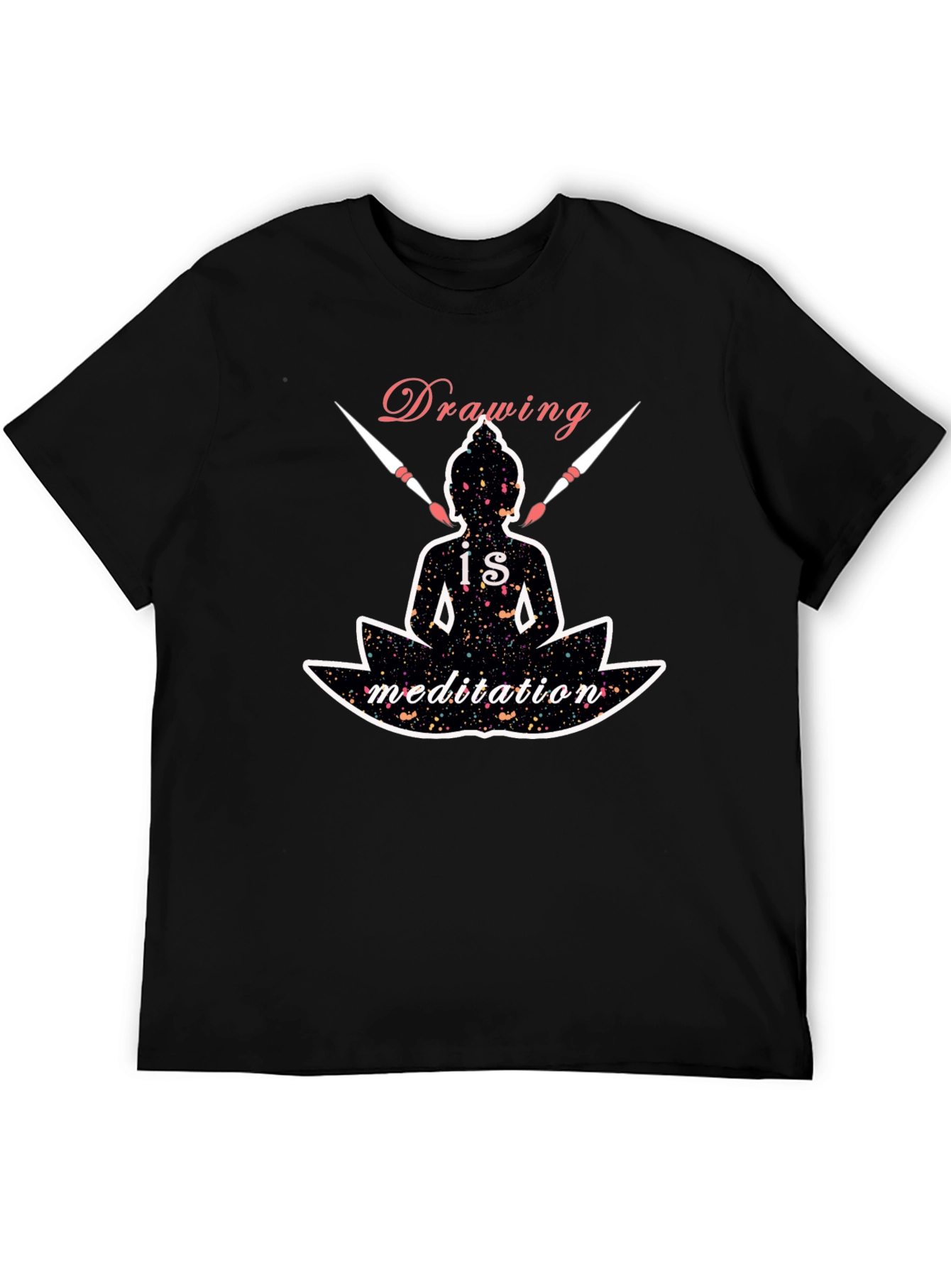Drawing is Meditation Graphic Tee
