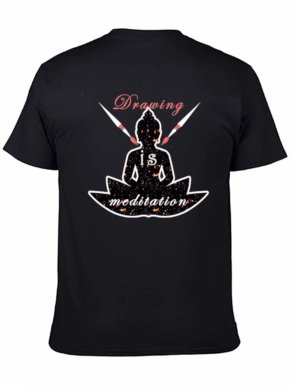 Drawing is Meditation Graphic Tee