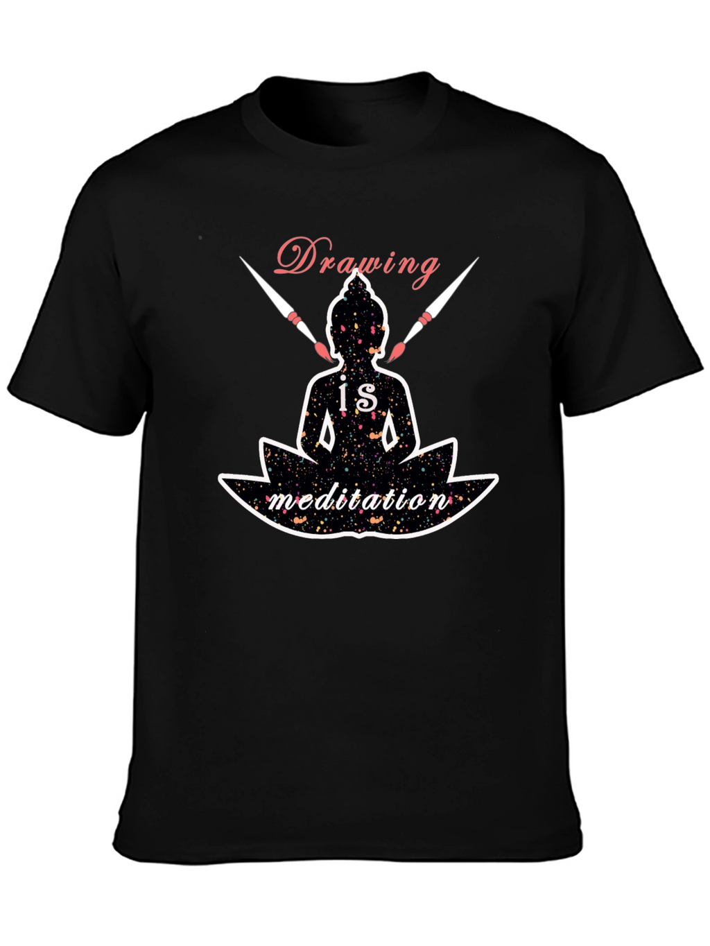 Drawing is Meditation Graphic Tee