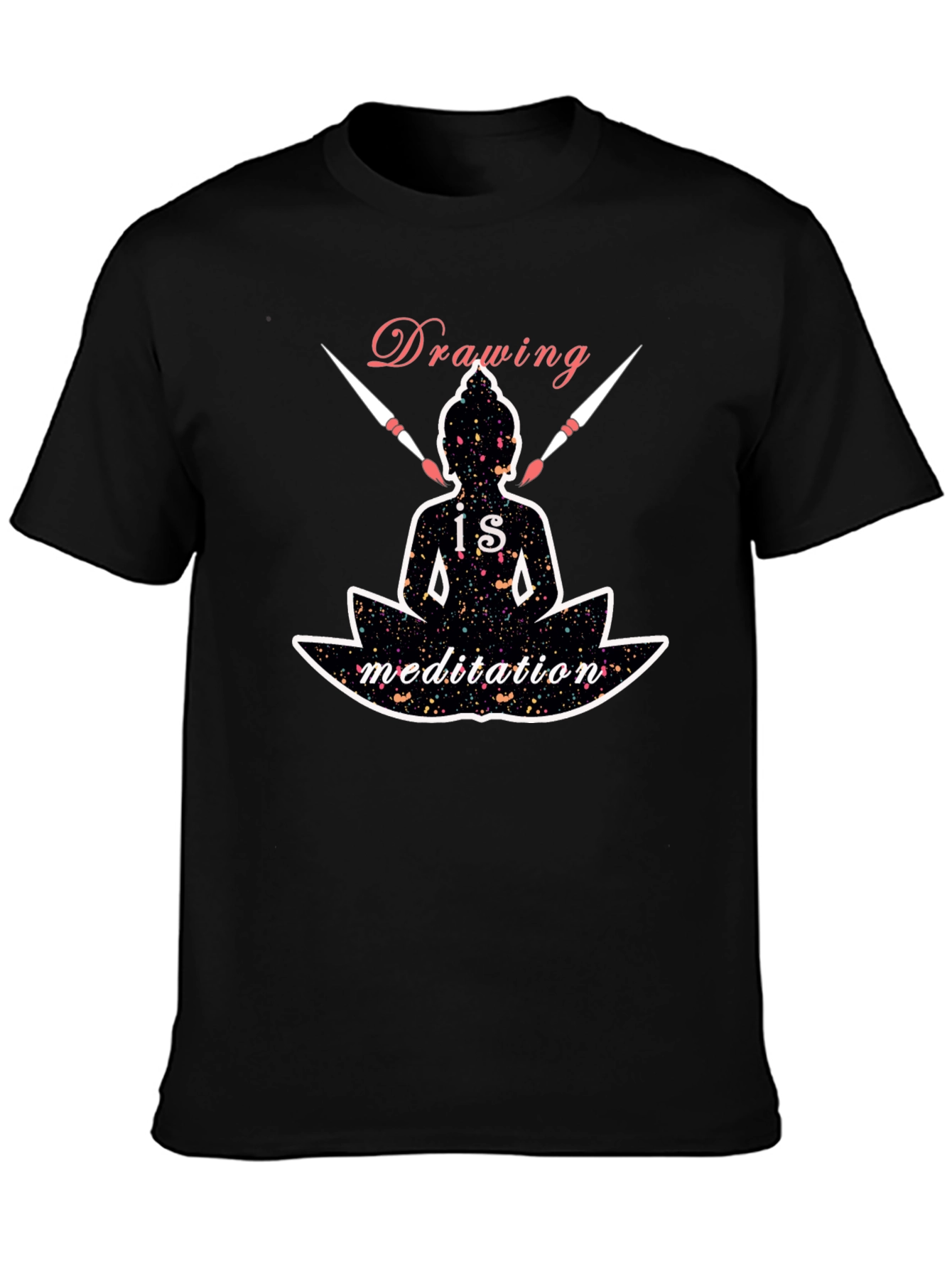 Drawing is Meditation Graphic Tee