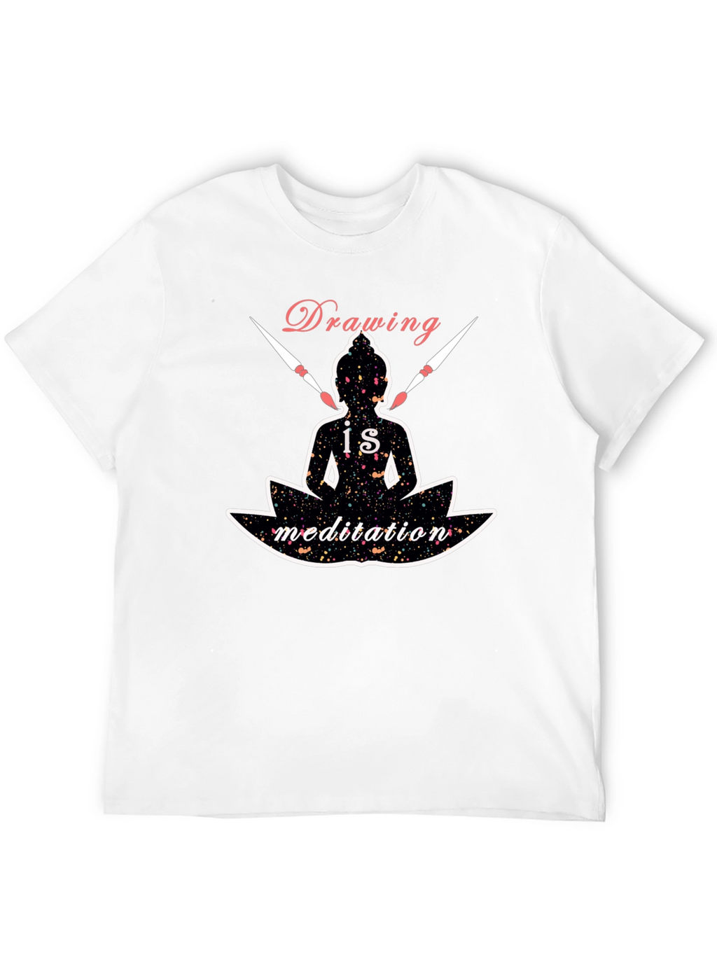 Drawing is Meditation Graphic Tee