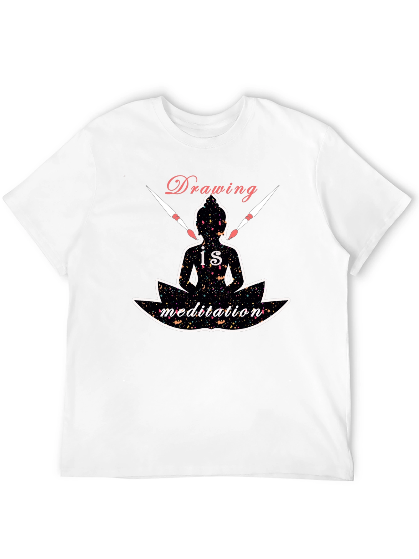 Drawing is Meditation Graphic Tee