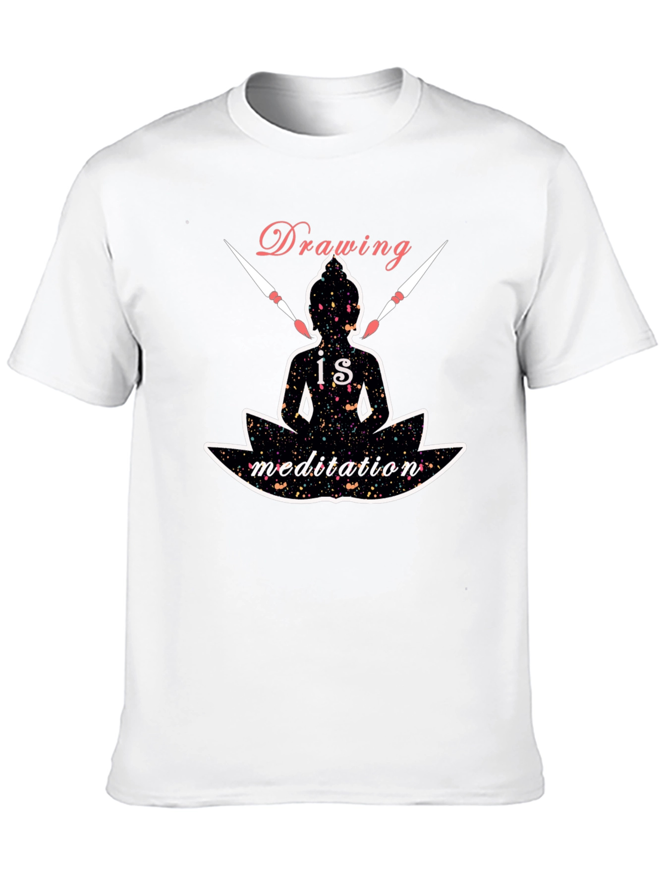 Drawing is Meditation Graphic Tee