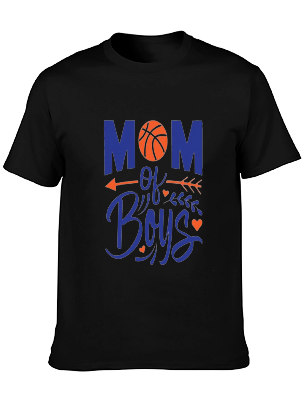 Mom of Boys Basketball Graphic Tee
