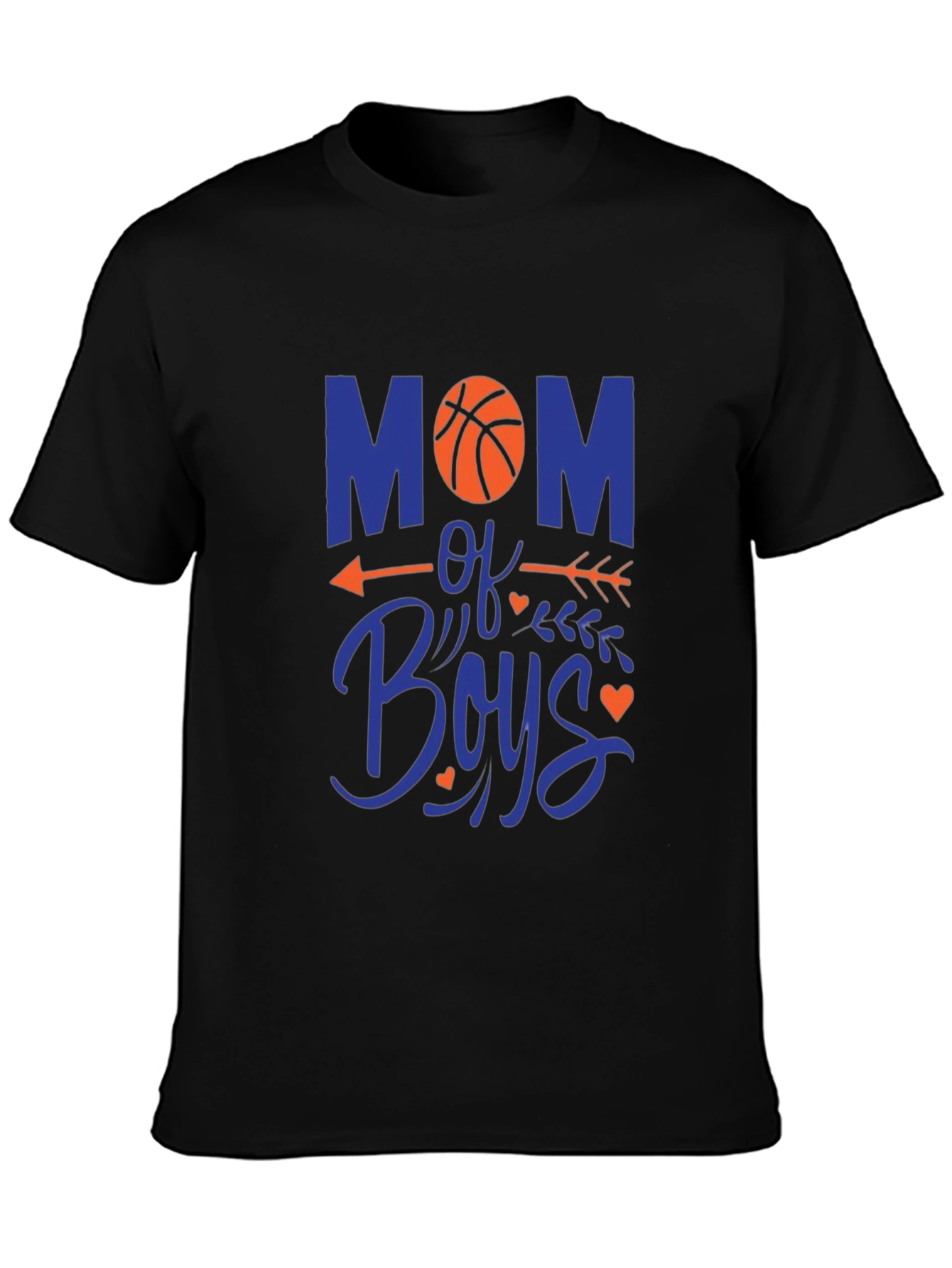 Mom of Boys Basketball Graphic Tee
