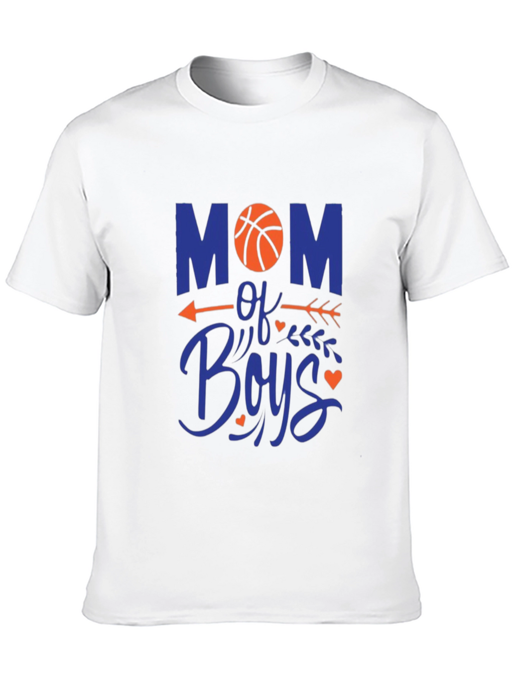 Mom of Boys Basketball Graphic Tee