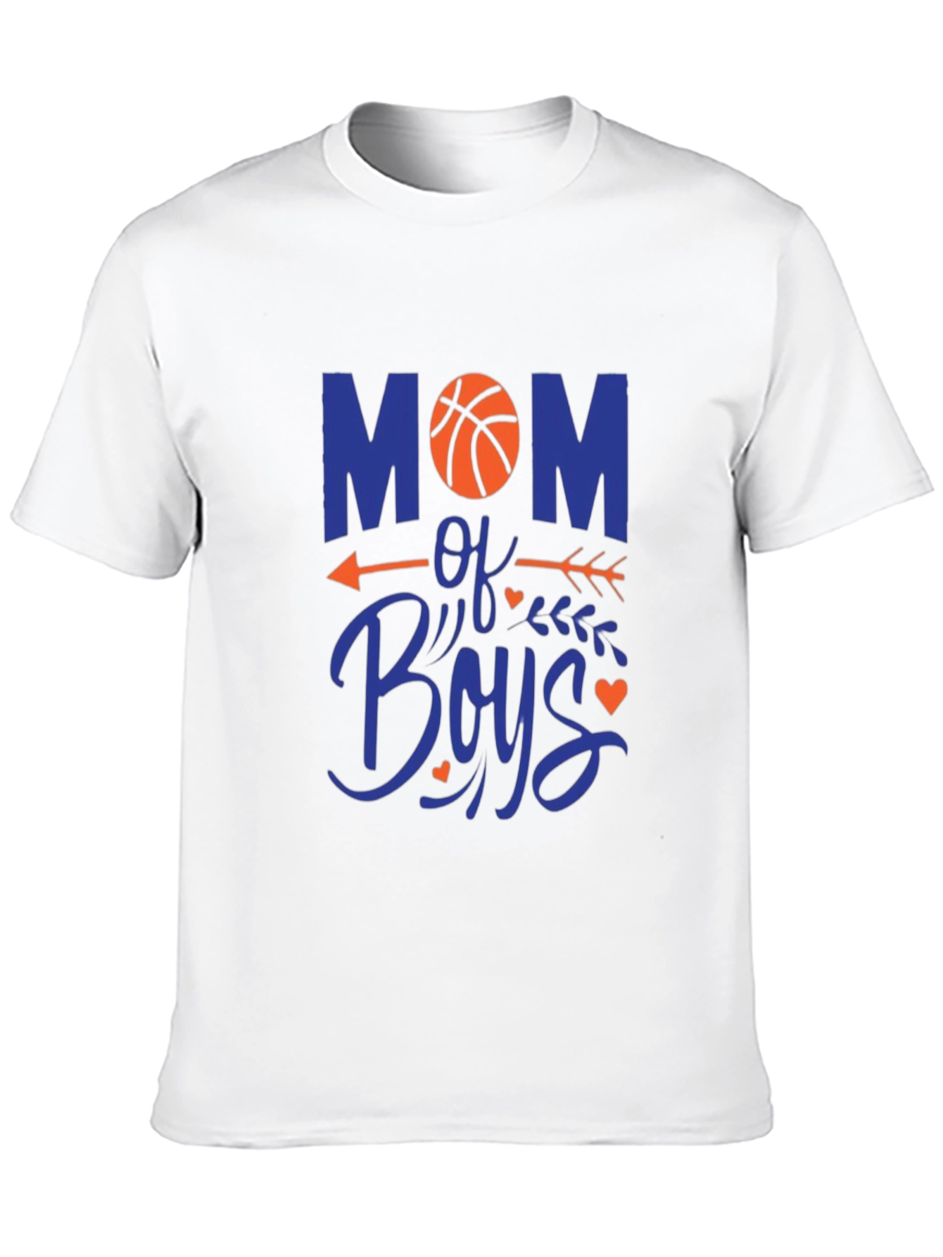 Mom of Boys Basketball Graphic Tee